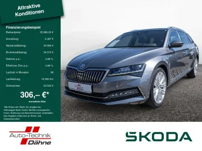 Gebraucht Skoda Superb LAURIN & KLEMENT 200 PS (147 kW) 2023 Grau / graphitgrau (metallic) Kombi
