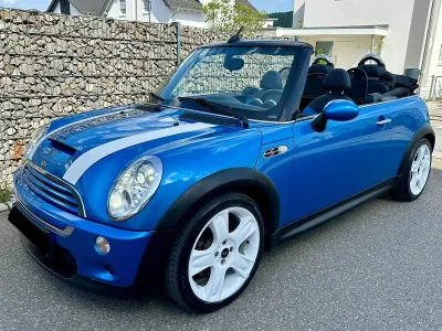 Brugt Mini Cooper S Cabriolet 170 HK (125 kW) 2008 Blå Cabriolet
