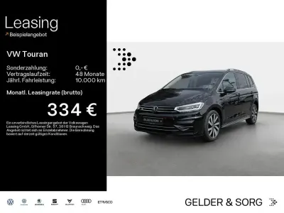 Gebraucht VW Touran Highline 150 PS (110 kW) 2023 Deep black perleffekt Van / Kleinbus