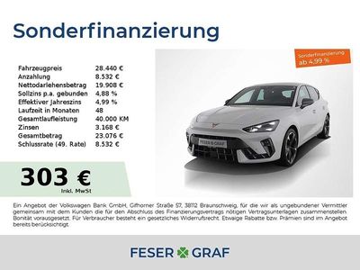 Glacial weiß metallic Gebraucht 2024 Cupra Leon Limousine | 28.440 € (Superpreis)