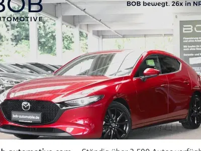 Gebraucht Mazda 3 Exclusive-Line 186 PS (136 kW) 2024 Rot Limousine