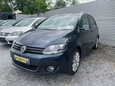 Gebraucht VW Golf Plus Cross Highline 160 PS (117 kW) 2012 Blau Van / Kleinbus