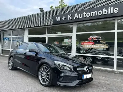 Gebraucht Mercedes CLA200 Shooting Brake AMG line 156 PS (114 kW) 2017 Schwarz Kombi