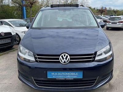 Second-hand VW Sharan Comfortline 150 CP (110 kW) 2011 Albastru Monovolum