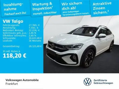 Brugt VW Taigo R-line 150 HK (110 kW) 2025 Hvid SUV