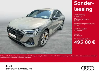 Brugt Audi e-tron Sportback S-Line 300 kW (408 HK) 2022 Grå SUV