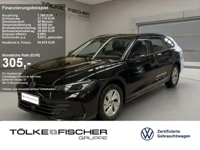 Gebraucht VW Passat Basis 150 PS (110 kW) 2025 Schwarz Kombi