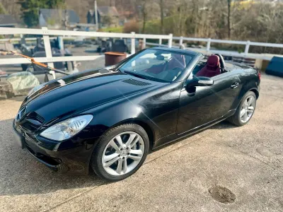 Gebraucht Mercedes SLK350 272 PS (200 kW) 2005 Schwarz Cabrio
