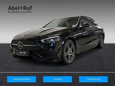 Schwarz Gebraucht 2025 Mercedes C200 AMG Limousine | 49.748 € (Teuer)