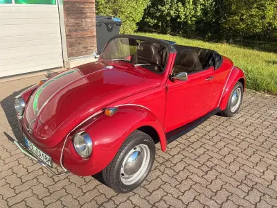 Gebraucht VW Käfer 56 PS (41 kW) 1971 Rot Cabrio
