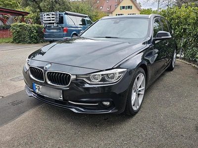 Gebraucht BMW 320 Sport Line 163 PS (119 kW) 2017 Schwarz Kombi