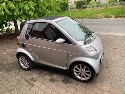 Gebraucht Smart ForTwo Cabrio Passion 41 PS (30 kW) 2005 Silber Cabrio