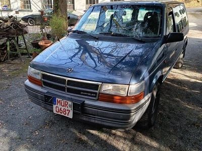 Gebraucht Chrysler Grand Voyager 150 PS (110 kW) 1992 Blau Van / Kleinbus