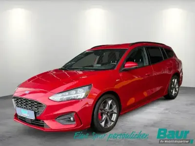 Gebraucht Ford Focus ST-Line X 150 PS (110 kW) 2022 Fantasticrot metallic (metallic) Kombi
