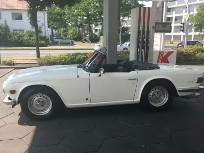 Gebraucht Triumph TR6 122 PS (89 kW) 1973 Weiß Cabrio