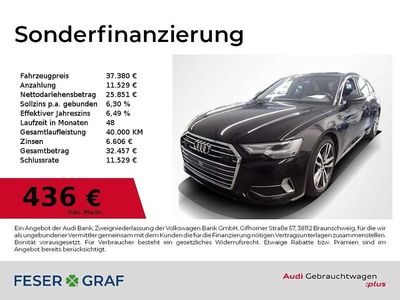 Gebraucht Audi A6 S-Line 265 PS (194 kW) 2022 Brillantschwarz Kombi