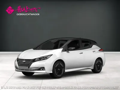 Gebraucht Nissan Leaf Tekna 160 kW (218 PS) 2023 Weiß Kleinwagen