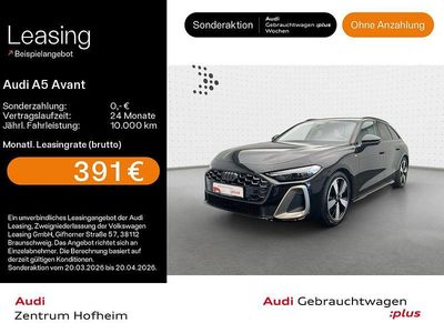Gebraucht Audi A5 Edition .1 204 PS (150 kW) 2025 Mythosschwarz metallic Kombi