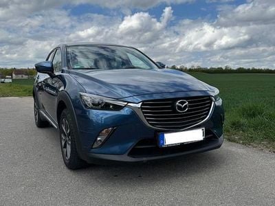 Second-hand Mazda CX-3 Sports-Line 120 CP (88 kW) 2018 Albastru SUV