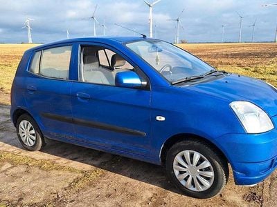 Gebraucht Kia Picanto 67 PS (49 kW) 2007 Blau Kleinwagen