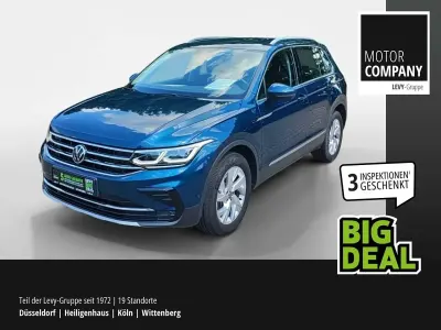 Gebraucht VW Tiguan Elegance 200 PS (147 kW) 2021 Blau SUV