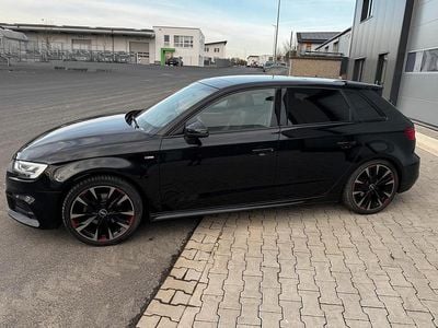 Schwarz Gebraucht 2018 Audi A3 S-Line Limousine | 18.680 € (Guter Preis)
