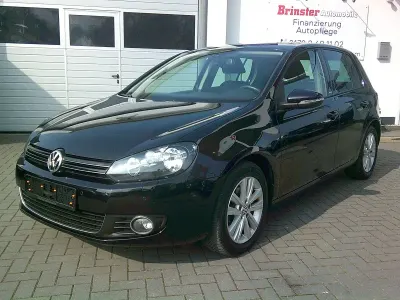 Gebraucht VW Golf Style 105 PS (77 kW) 2011 Schwarz Van / Kleinbus