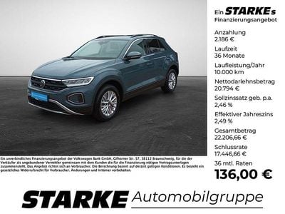 Gebraucht VW T-Roc Life 116 PS (85 kW) 2025 Blau SUV
