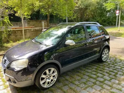 Gebraucht VW Polo Cross 105 PS (77 kW) 2007 Schwarz Kleinwagen