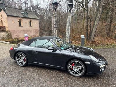 Gebraucht Porsche 997 385 PS (283 kW) 2009 Basalttschwarzmetallic Cabrio