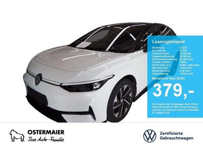 Gebraucht VW ID.7 Pro 210 kW (286 PS) 2025 Weiß (gletscherweiß) Limousine