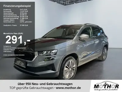 Gebraucht Skoda Karoq Tour 150 PS (110 kW) 2023 Graphitegrau SUV
