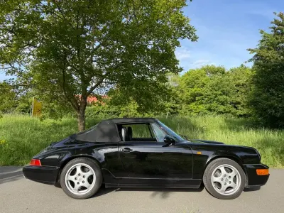 Occasion Porsche 964 250 ch (183 kW) 1992 Noir Cabriolet