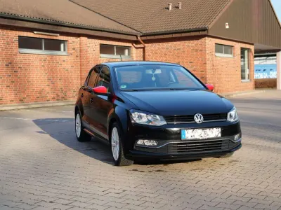 Używany VW Polo Beats 90 KM (66 kW) 2017 Czarny Sedan/Limuzyna