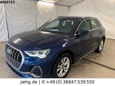 Gebraucht Audi Q3 S-Line 245 PS (180 kW) 2021 Navarrablau (metallic) SUV