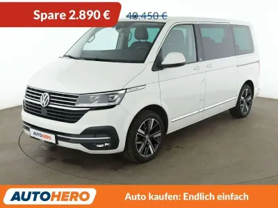 Second-hand VW Multivan Generation Six 199 CP (146 kW) 2020 Alb Monovolum