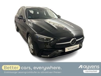 Gebraucht Mercedes C220 AMG line 200 PS (147 kW) 2022 Schwarz Limousine