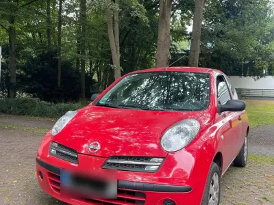 Gebraucht Nissan Micra Visia 65 PS (47 kW) 2007 Rot Kleinwagen