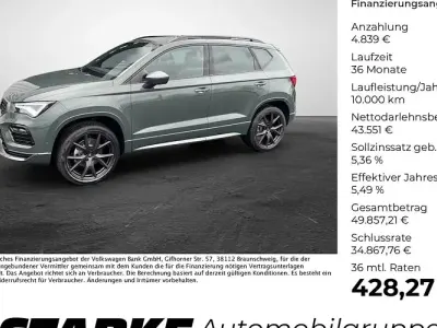 Neu Cupra Ateca 190 PS (139 kW) 2026 Grün (wurzelgrün) SUV