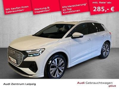Gebraucht Audi Q4 e-tron Ambiente 150 kW (204 PS) 2022 Gletscherweiß metallic SUV