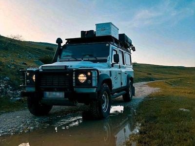 Gebraucht Land Rover Defender SE 122 PS (89 kW) 2007 Weiß Van / Kleinbus