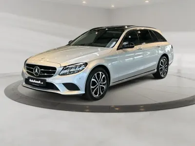 Gebraucht Mercedes C300 Avantgarde 245 PS (180 kW) 2020 Iridiumsilber metallic Kombi