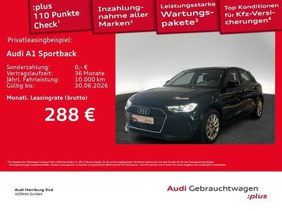 Second-hand Audi A1 Sportback Advanced Plus 95 CP (69 kW) 2025 Negru Hatchback