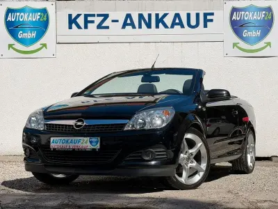 Brugt Opel Astra Cabriolet 140 HK (102 kW) 2008 Sort Cabriolet