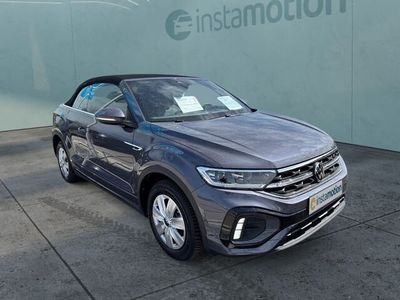 Gebraucht VW T-Roc Cabriolet R-line 150 PS (110 kW) 2024 Grau Cabrio