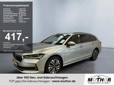 Gebraucht Skoda Superb Selection 150 PS (110 kW) 2025 Pebble silber Kombi