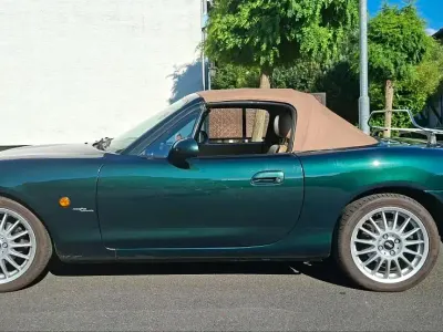 Gebraucht Mazda MX5 110 PS (80 kW) 1999 Grün Cabrio
