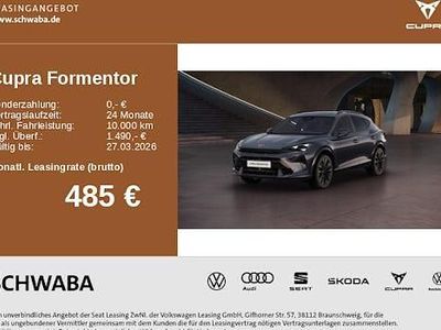 Neu Cupra Formentor VZ 333 PS (244 kW) 2026 Grau SUV