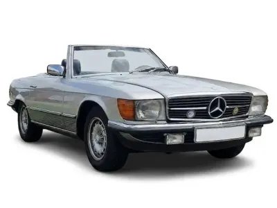 Gebraucht Mercedes SL500 231 PS (169 kW) 1983 Silber Cabrio