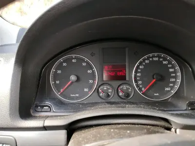 Gebraucht VW Golf VI 102 PS (75 kW) 2008 Blau Kleinwagen